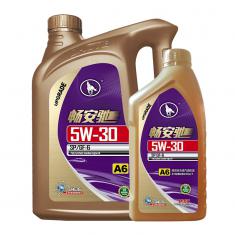 汽车发动机油汽车润滑油畅安驰SP-GF-6增效全合成汽油机油A6-5W-30