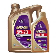 汽车发动机油汽车润滑油畅安驰SP-GF-6增效全合成汽油机油A6-5W-20